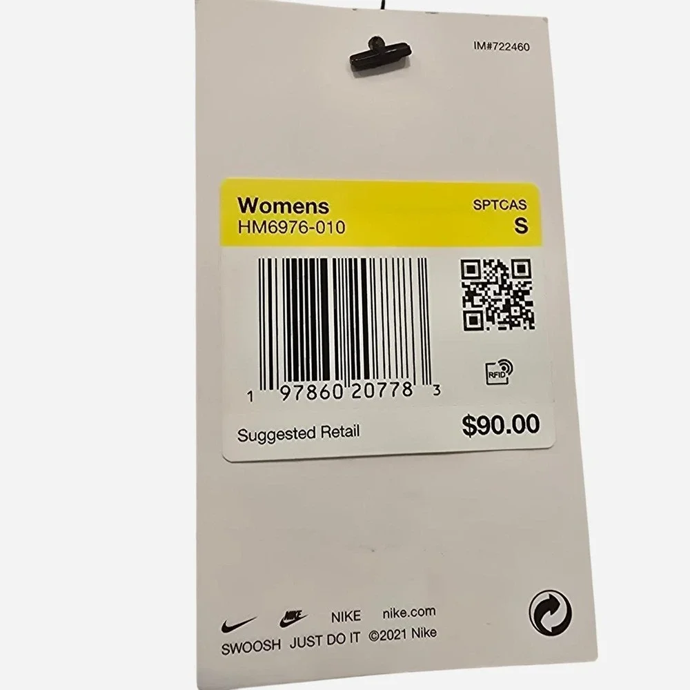 Nike Sporsqear Everything Wovens Mid-Rise Black Cargo Pants Womens - Small